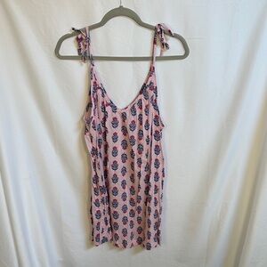 Old Navy Pink Floral Cami Dress